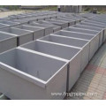 Cathode copper electrolytic refining polymer concrete cell